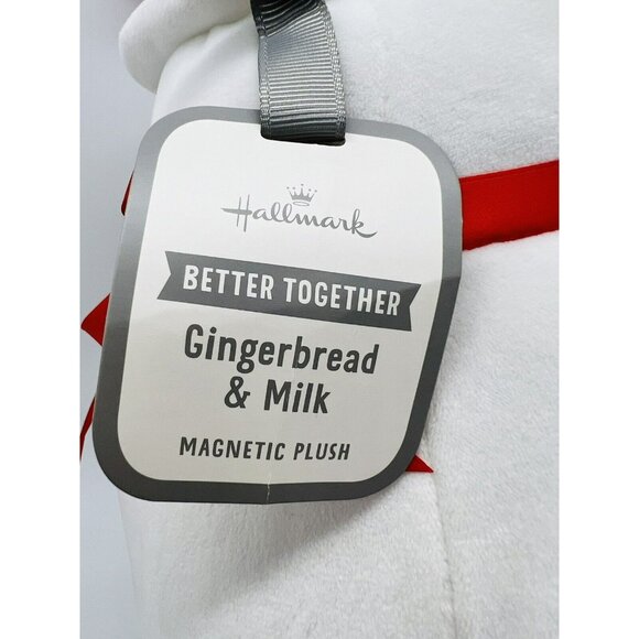 Hallmark Better Together Plush Gingerbread Milk Magnetic 18 inch Large Tags - Picture 9 of 10